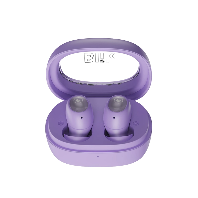 AUDIFONOS BLUETOOTH BLIK BUDS80 30H IPX4 LILA - 2