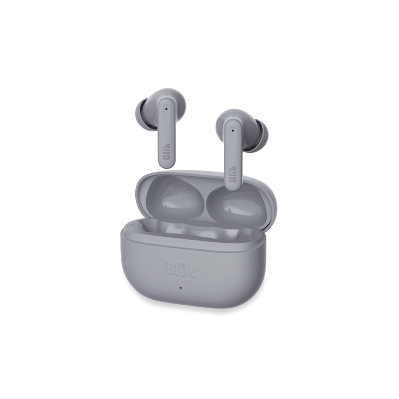 AUDIFONOS BLUETOOTH INALAMBRICOS BLIK AIR700 40H GRIS - 1