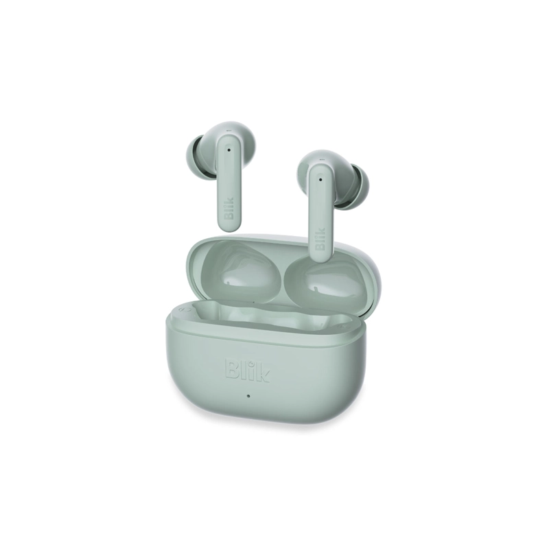 AUDIFONOS BLUETOOTH INALAMBRICOS BLIK AIR700 40H VERDE - 1