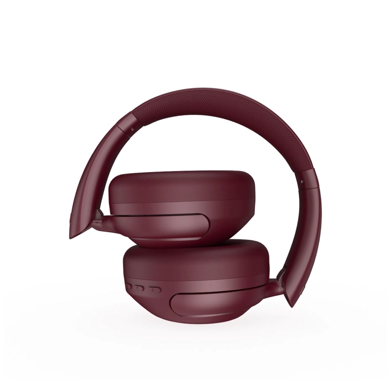 AUDIFONOS BLUETOOTH BLIK SOUL950 ANC 70H MULTIPUNTO DARKCHERRY - 2