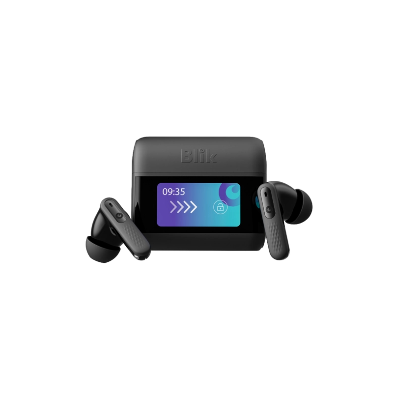 AUDIFONOS BLUETOOTH BLIK AIRPLUS ANC PANTALLA TACTIL - 2