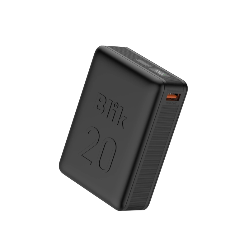 BATERIA EXTERNA POWERBANK BLIK POWER20 20000MAH 22.5W NEGRO - 1