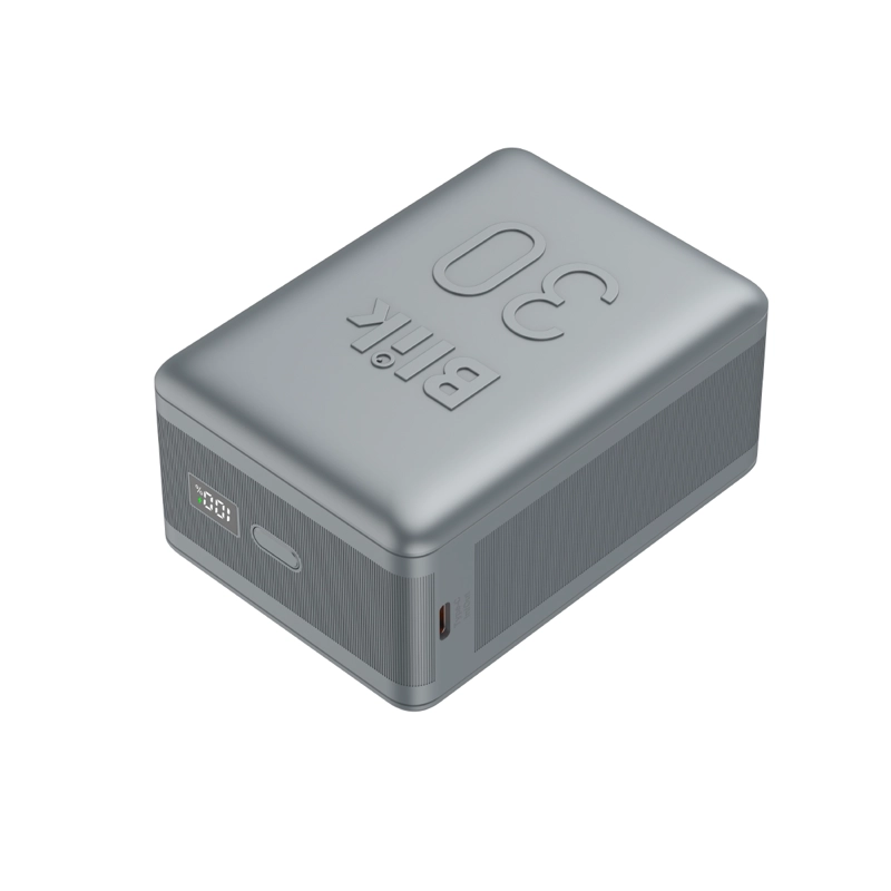BATERIA EXTERNA POWERBANK BLIK POWER30 30000MAH 22.5W GRIS - 3