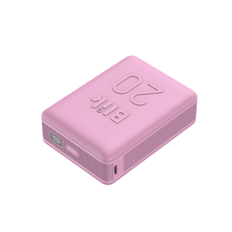 BATERIA EXTERNA POWERBANK BLIK POWER20 20000MAH 22.5W ROSADO - 3