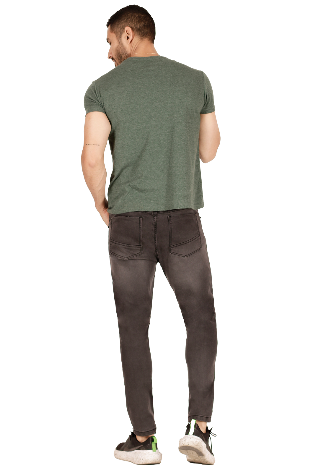 JEANS HOMBRE PEROÉ GRIS PARDO HERMES IV PEROE - 2