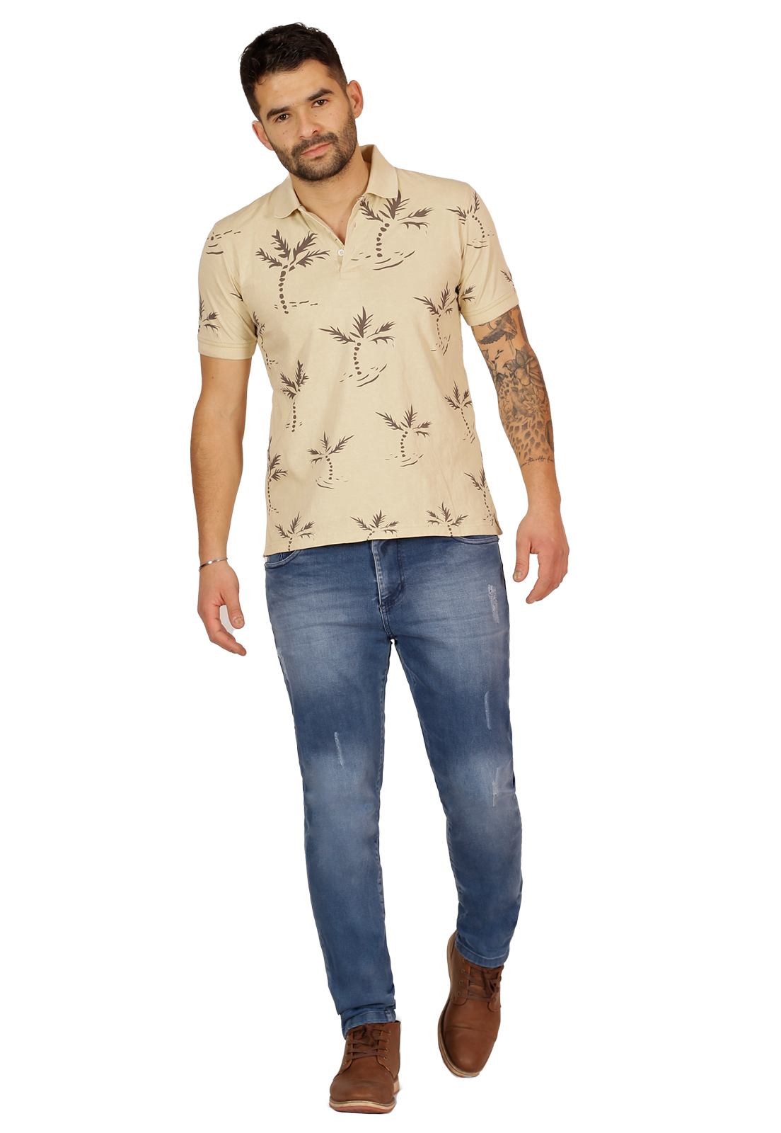 JEANS HOMBRE PEROÉ CELESTE SATURNO II - 1