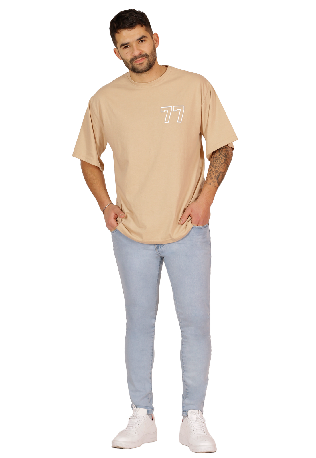 JEANS HOMBRE PEROÉ CELESTE TIERRA II - 1