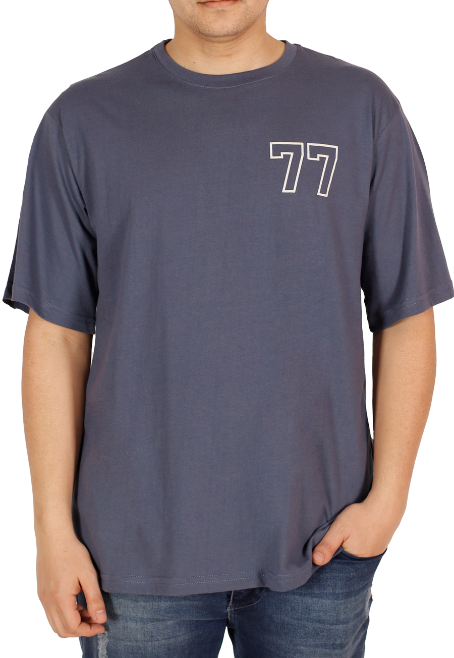 POLERA COOPER IV INDIGO OVERSIZE PEROÉ - 1