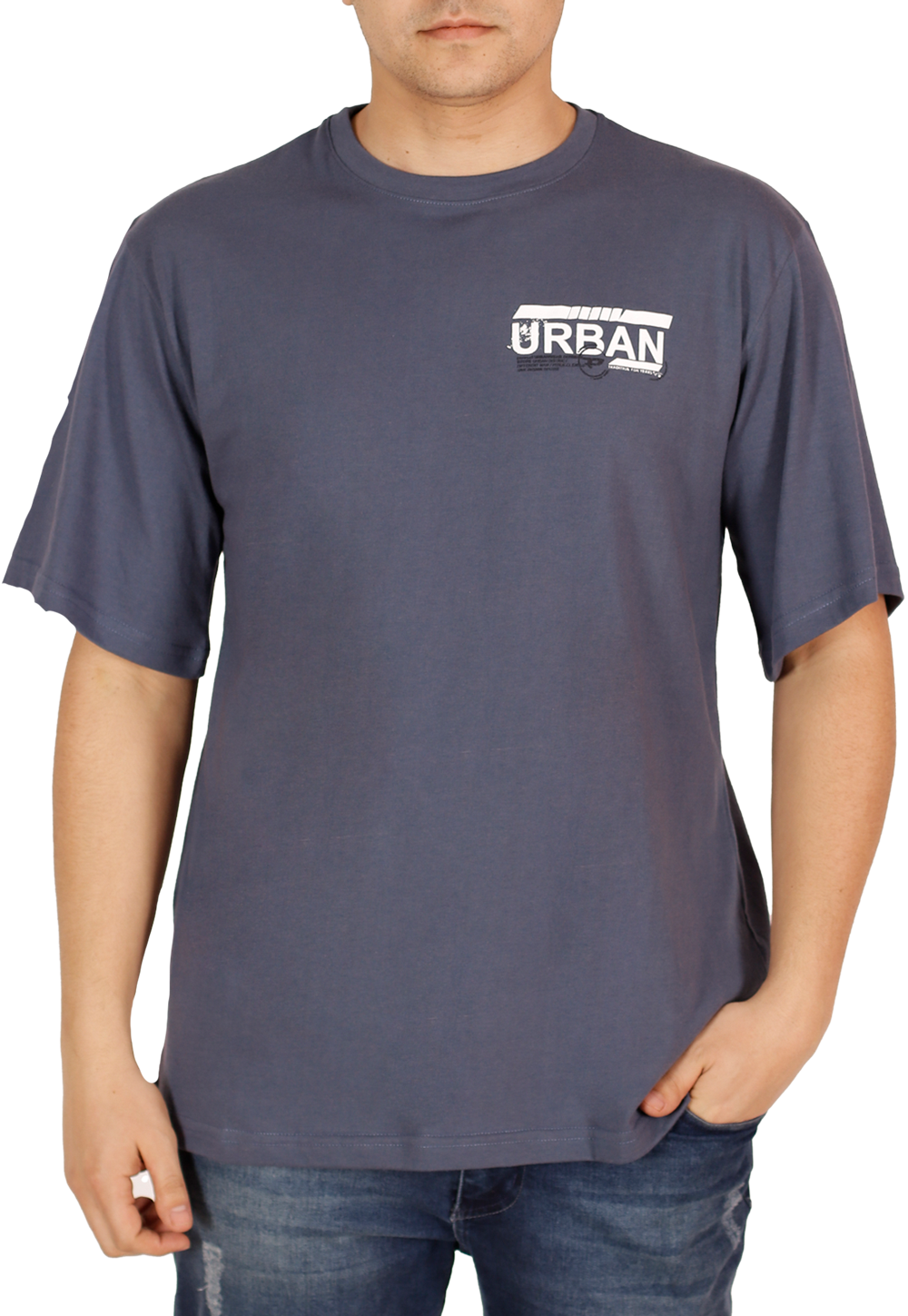 POLERA GRANT IV INDIGO OVERSIZE PEROÉ - 1