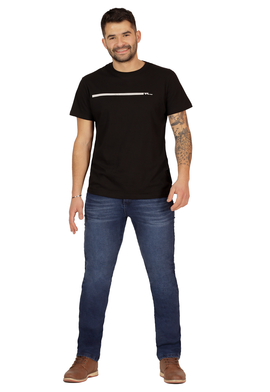 JEANS HOMBRE PEROÉ AZUL MERCURIO I - 1