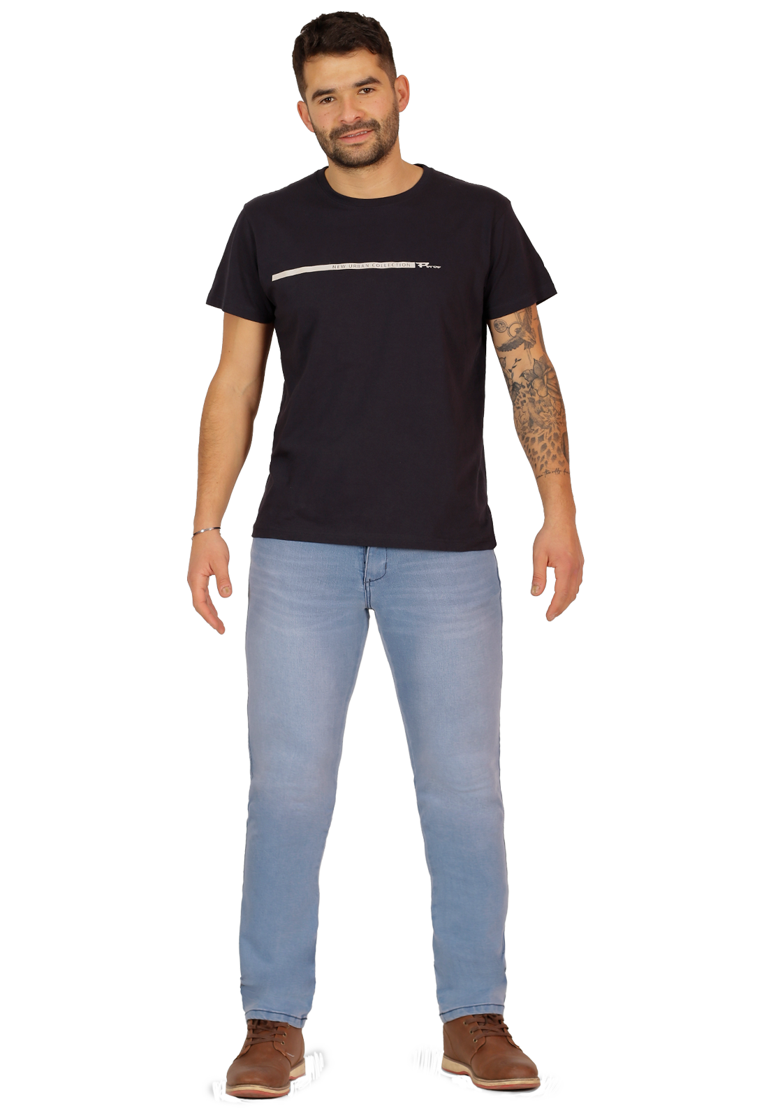 JEANS HOMBRE PEROÉ CELESTE MERCURIO II - 1
