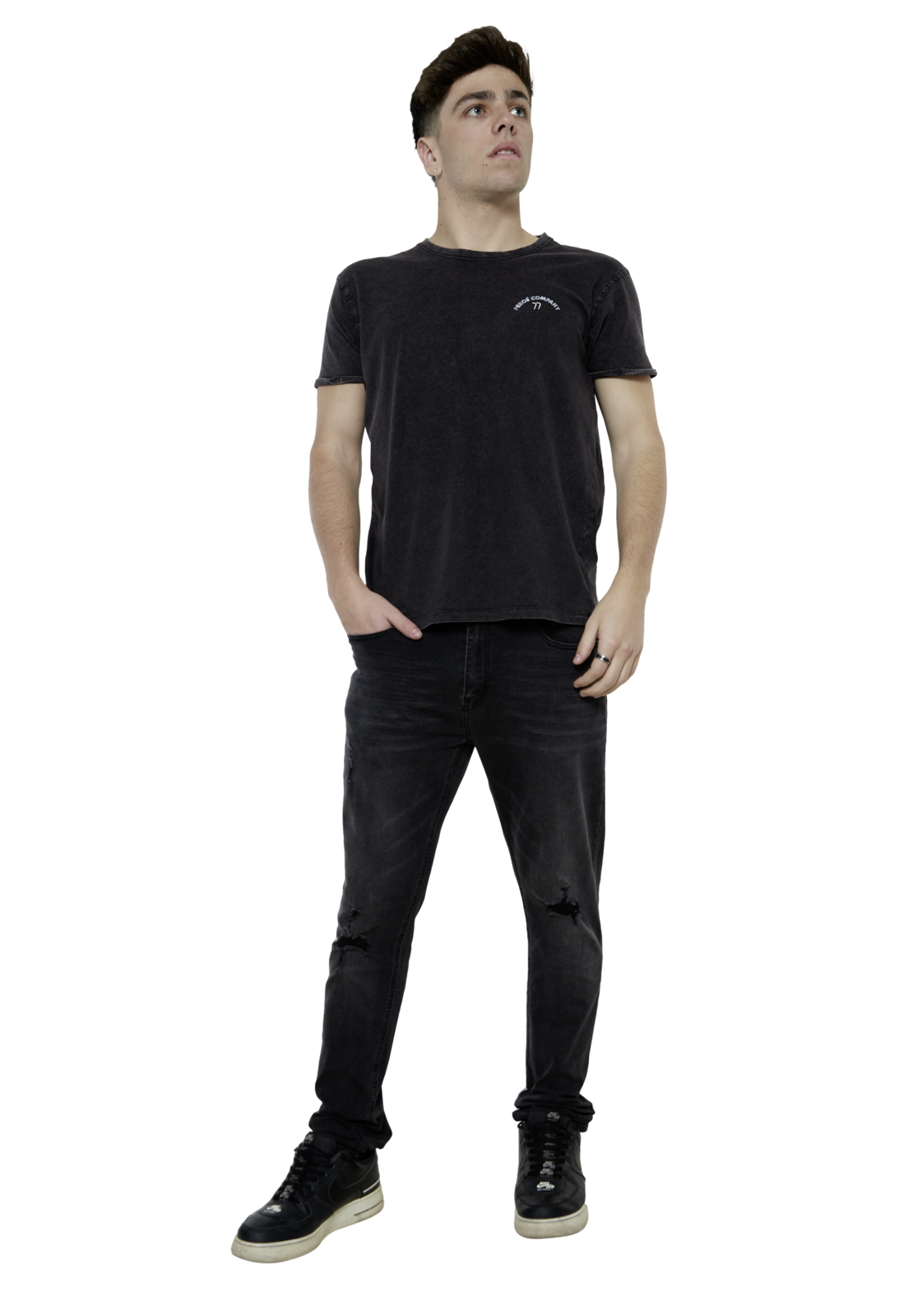 JEANS HOMBRE PEROÉ NEGRO SAMIR III - 1