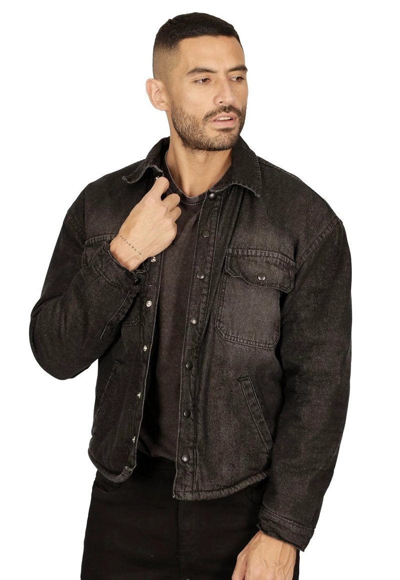 CHAQUETA LIONEL II NEGRA PEROÉ - 1