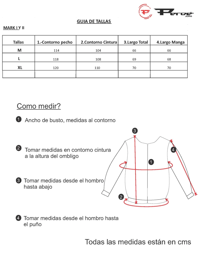 CHAQUETA MARK II NEGRA PEROÉ - 4