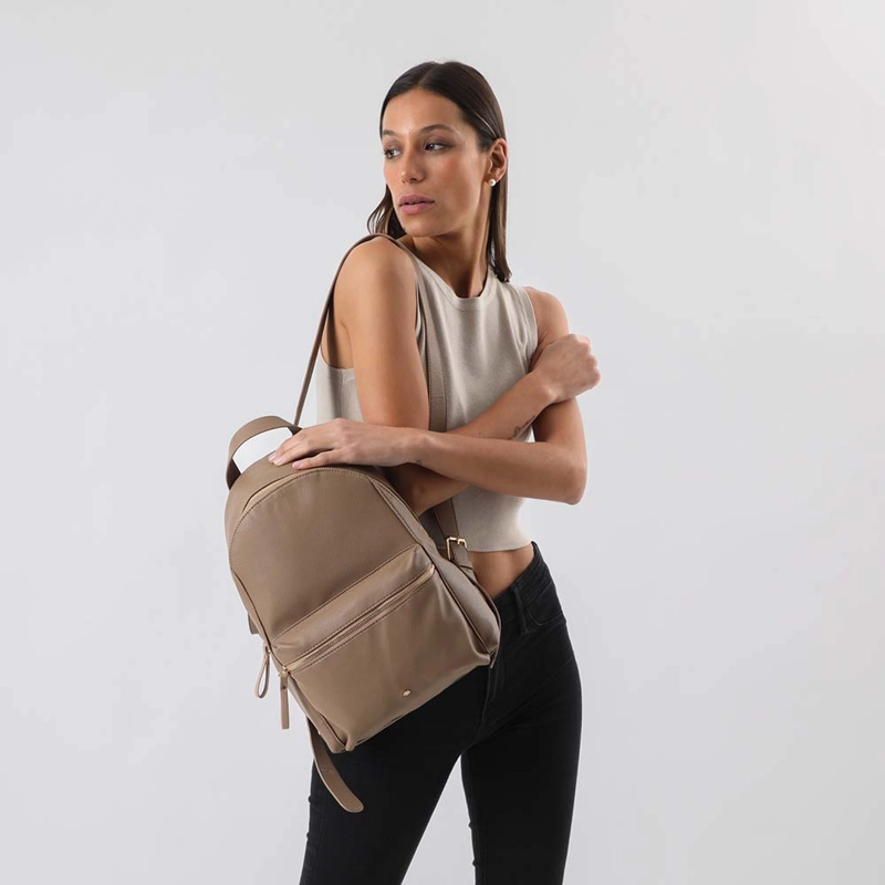 MOCHILA SALLY BEIGE I-D - 4