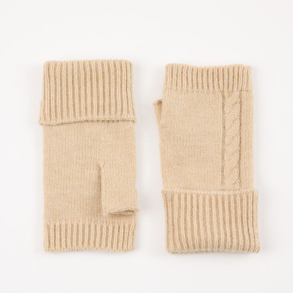 GUANTE LANA SPACE BEIGE I-D - 1
