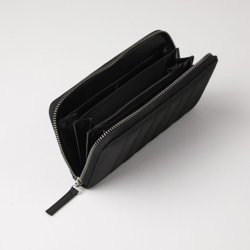 BILLETERA GRANDE MENORCA NYLON NEGRO ID - 3