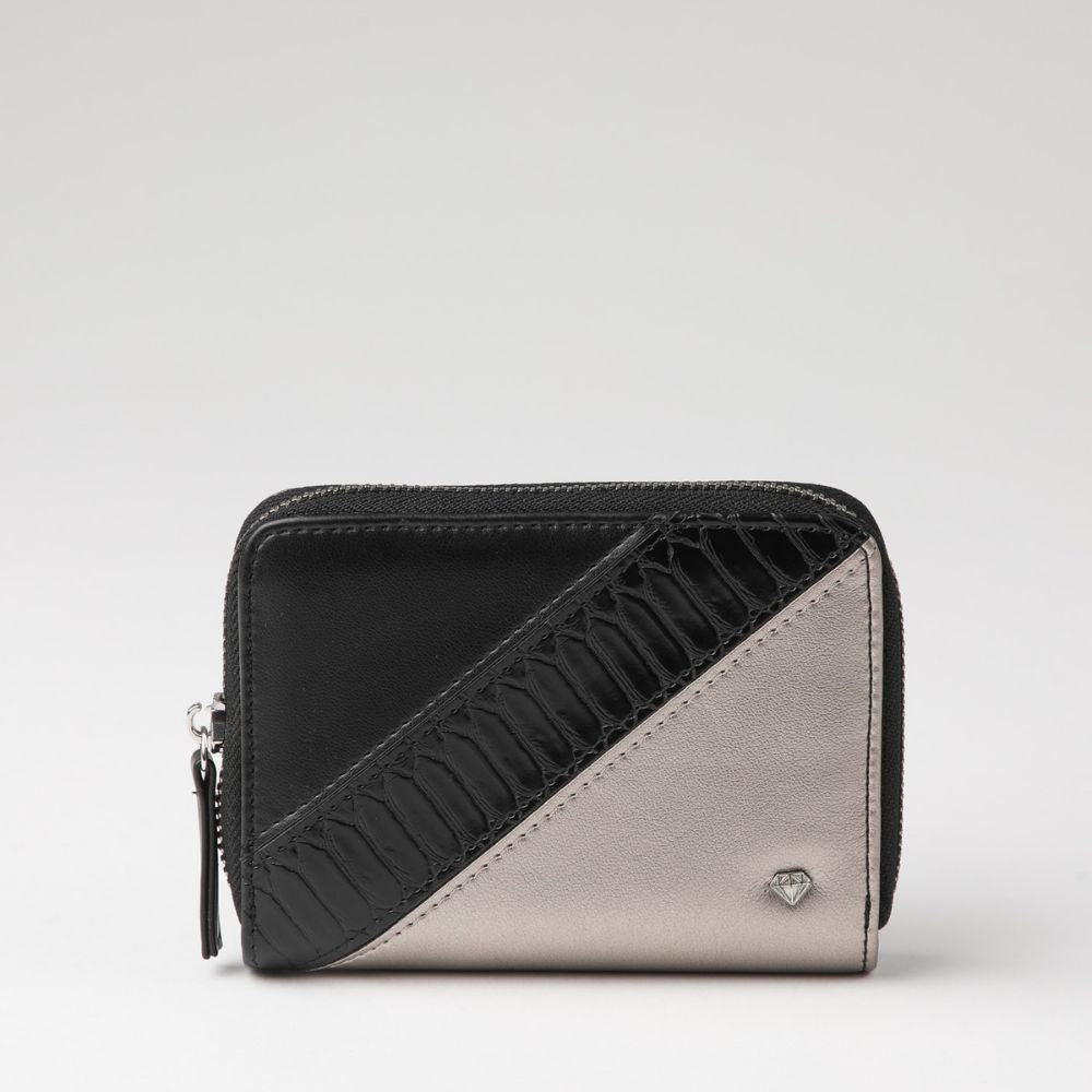 BILLETERA MEDIANA SITGES ECOCUERO NEGRO ID - 2