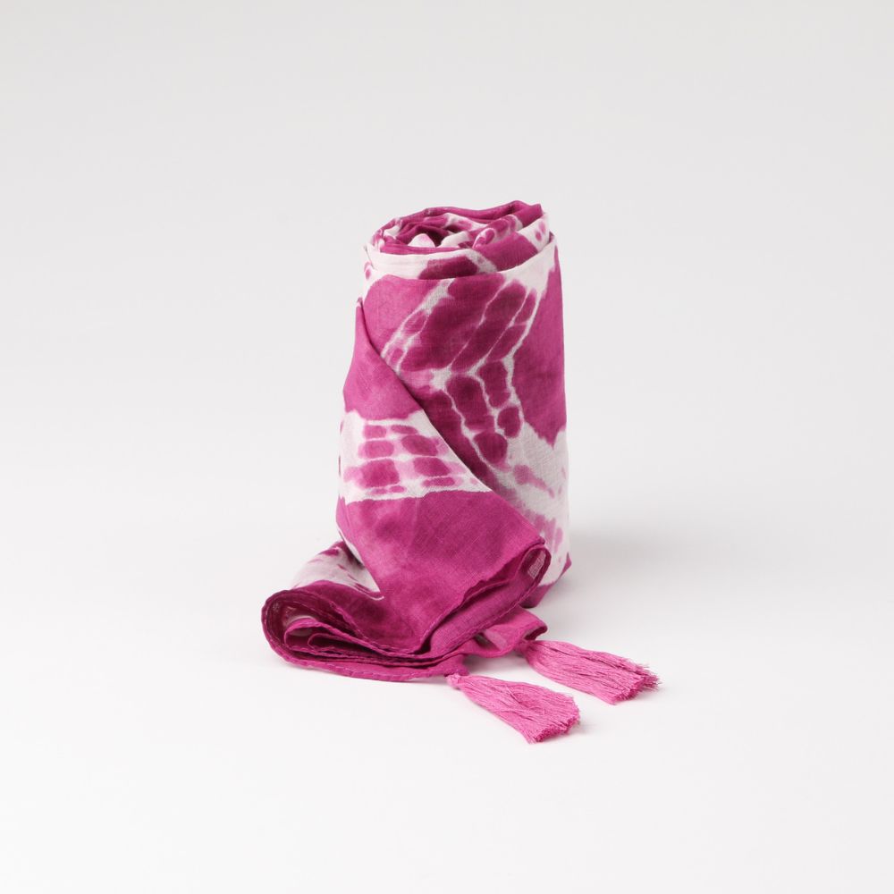 PAÑUELO ESTAMPADO SAONA MORADO ID - 2