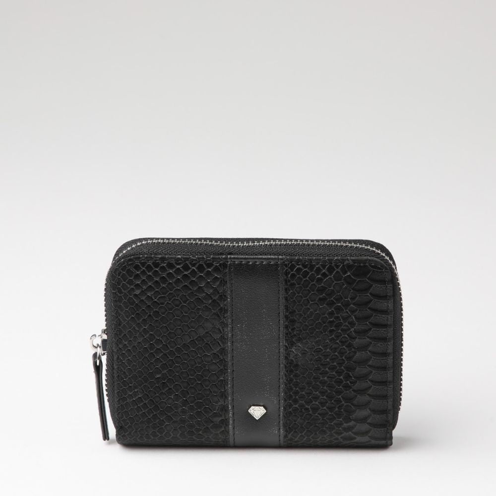 BILLETERA MEDIANA BEGUR ECOCUERO NEGRO ID - 1