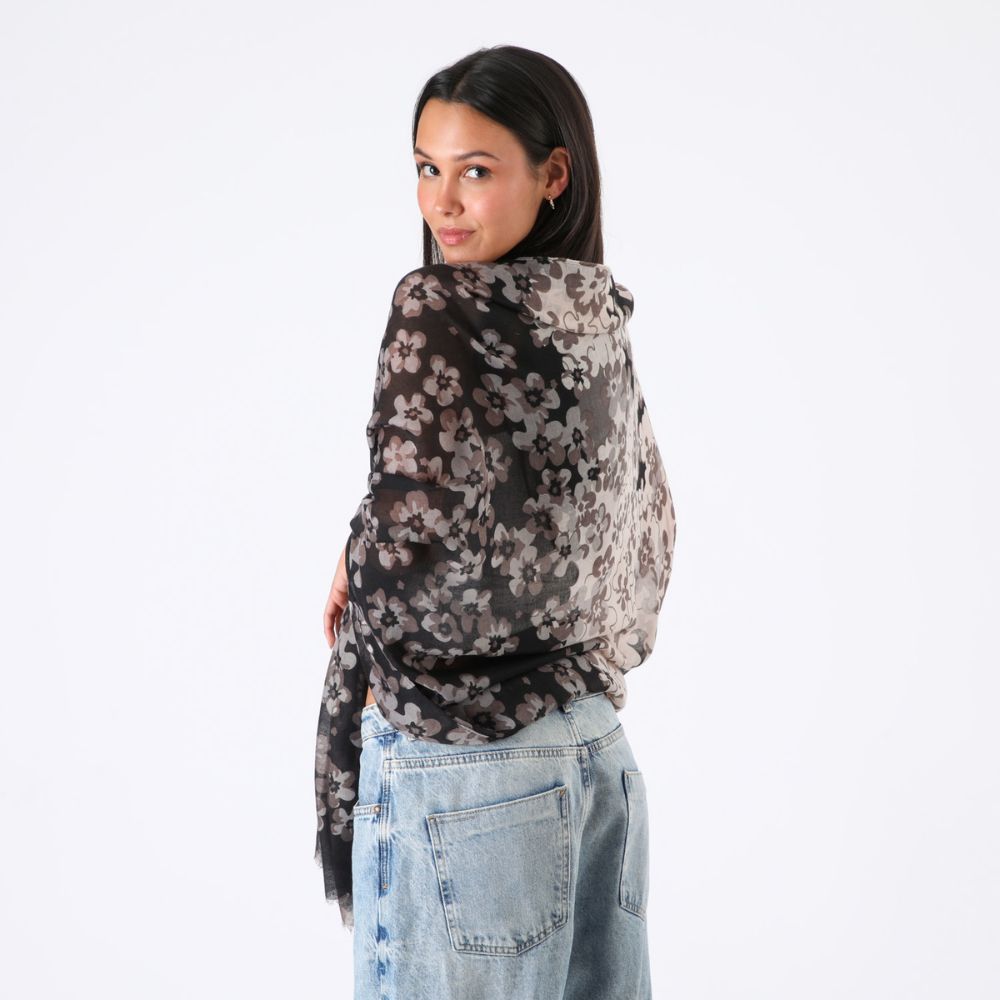 PAÑUELO ESTAMPADO AZORES NEGRO ID - 3