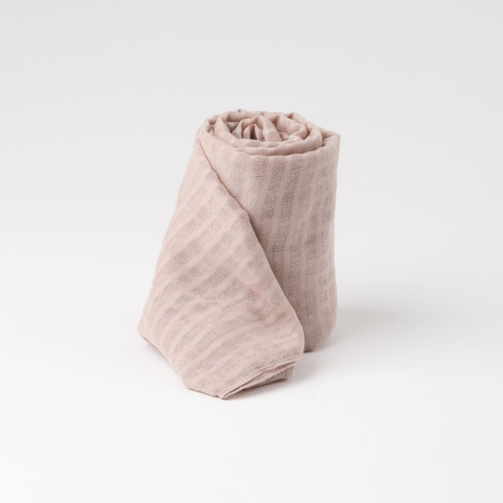 PAÑUELO LISO ALMADA CUADROS BEIGE ID - 2