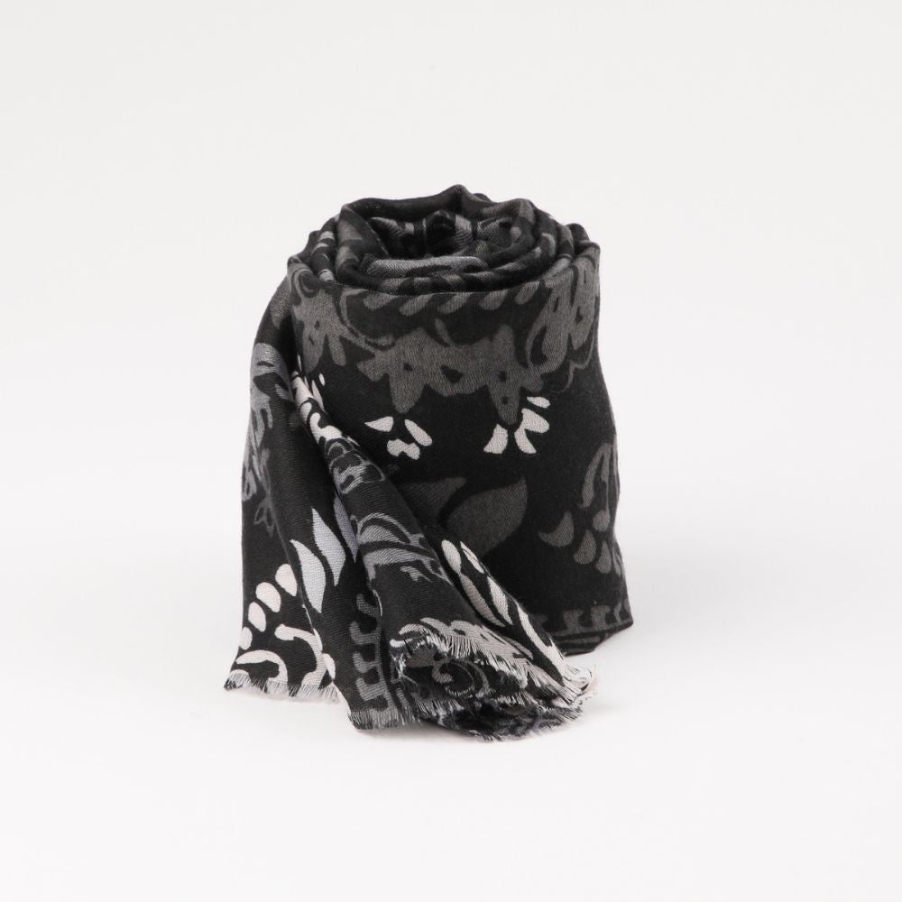 PAÑUELO ESTAMPADO SAGRES NEGRO ID - 2