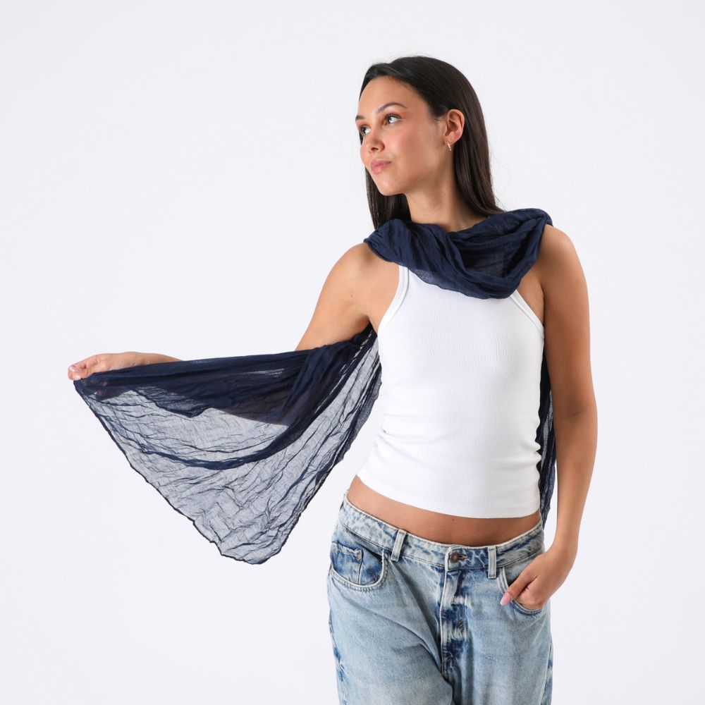 PAÑUELO LISO AROUCA AZUL ID - 3