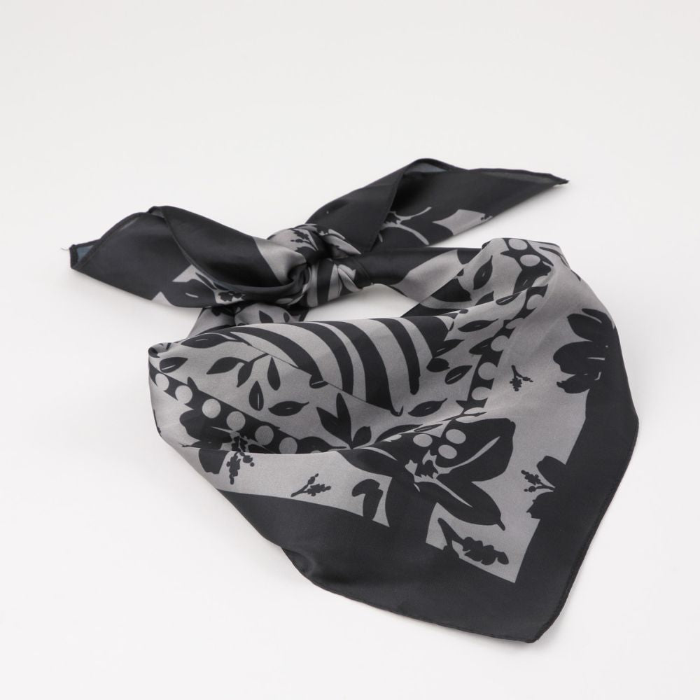 BANDANA NAXOS FLORAL NEGRO ID - 2