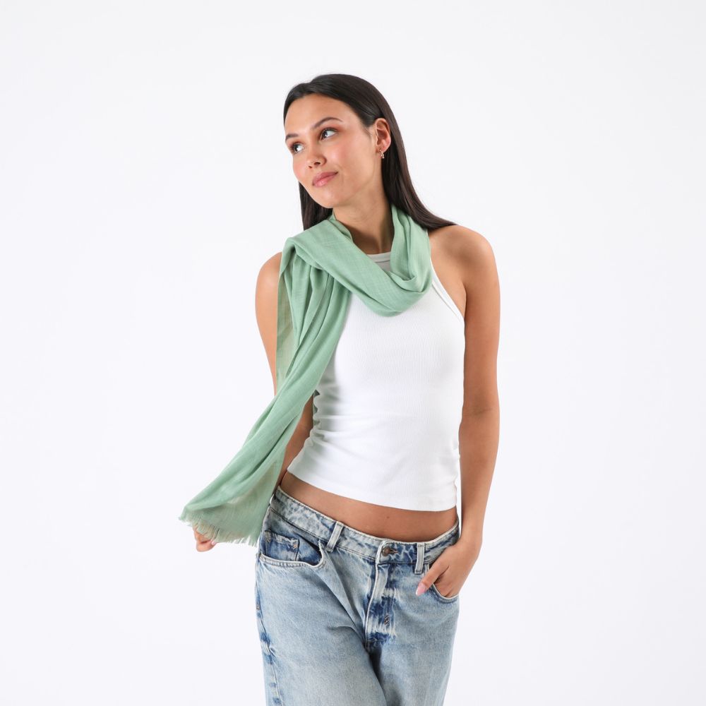 PAÑUELO LISO ARAGON VERDE ID - 3