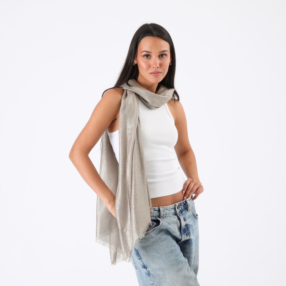 PAÑUELO SOLID CLOE BEIGE ID - 3