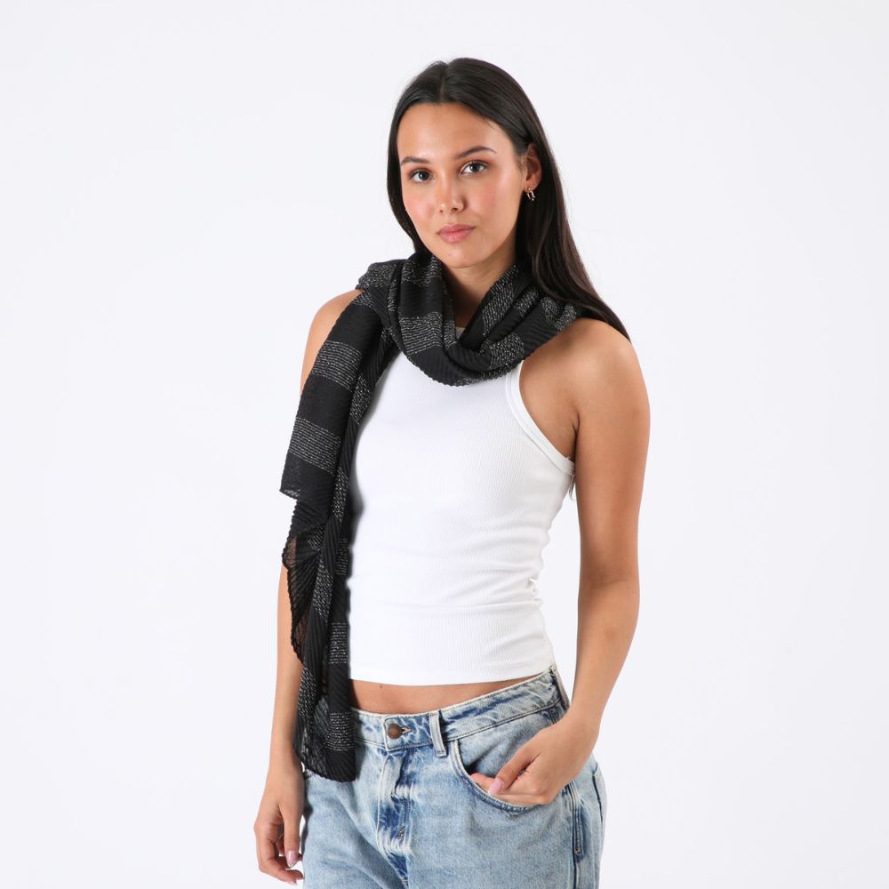 PAÑUELO LISO CADIZ NEGRO ID - 3