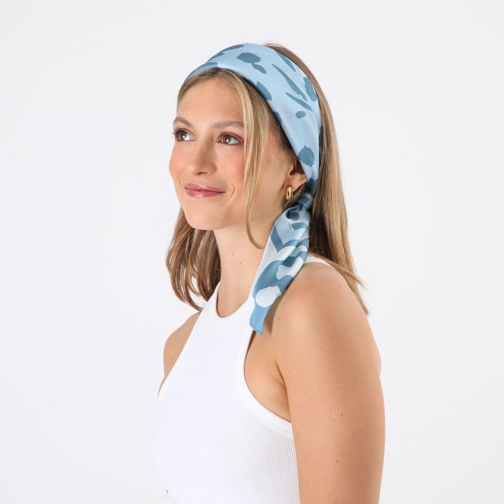 BANDANA SERIFOS PRINT AZUL ID - 3