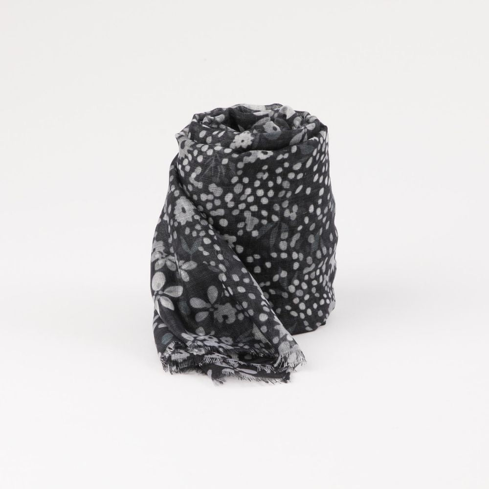 PAÑUELO ESTAMPADO SINTRA NEGRO ID - 1