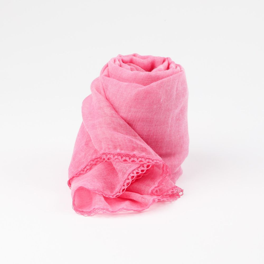 PAÑUELO LISO LOGROÑO FUCSIA ID - 2