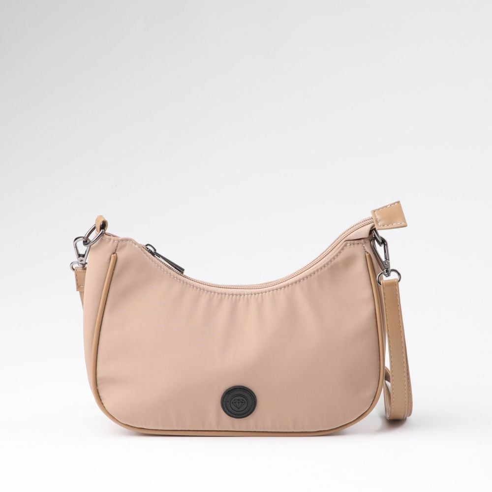 CARTERA BANDOLERA SALERNO BEIGE  I-D - 1