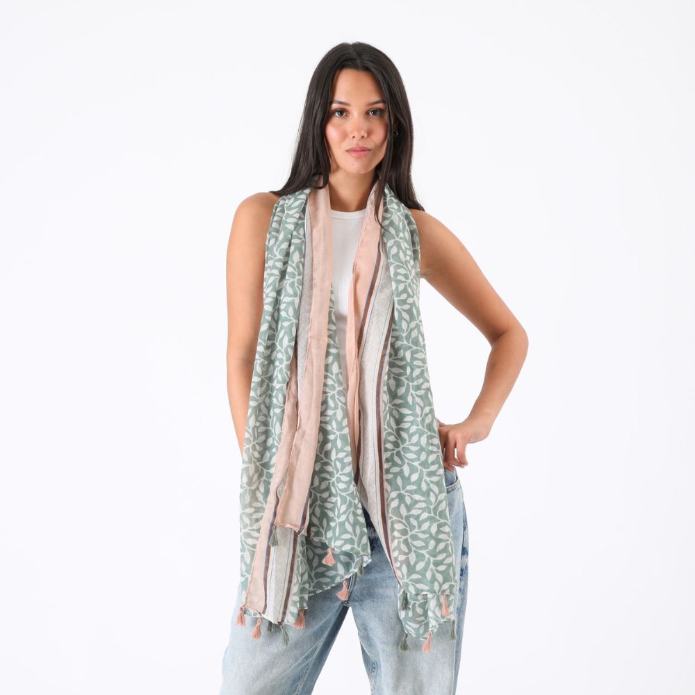 PAÑUELO ESTAMPADO ALICANTE VERDE ID - 3