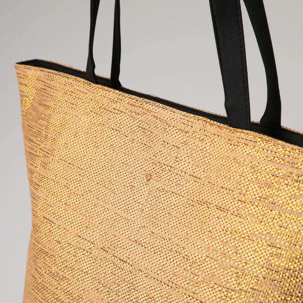 CARTERA TOTE SICILIA BEIGE PLAYA ID - 4