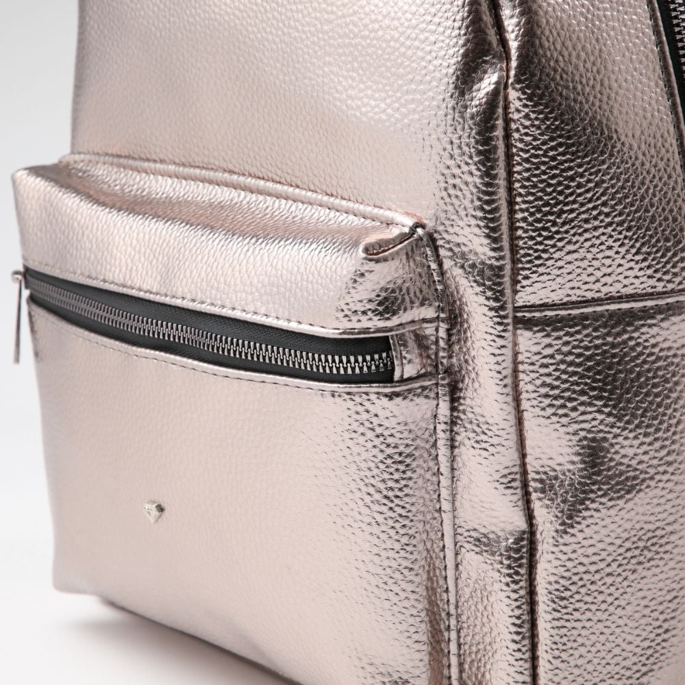 MOCHILA RAVELLO PLATEADO I-D - 4