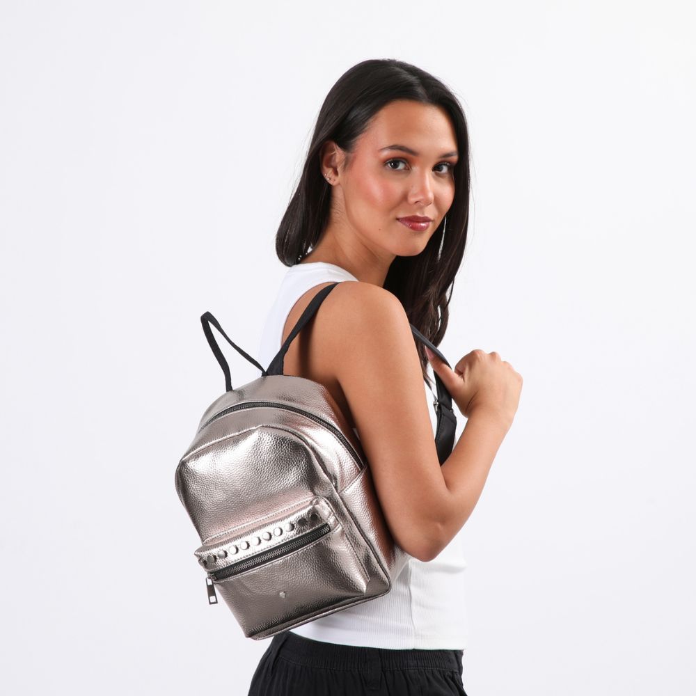 MOCHILA RAVELLO PLATEADO I-D - 5