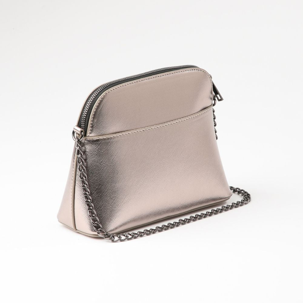 CARTERA BANDOLERA GENOVA PLATEADO I-D - 3