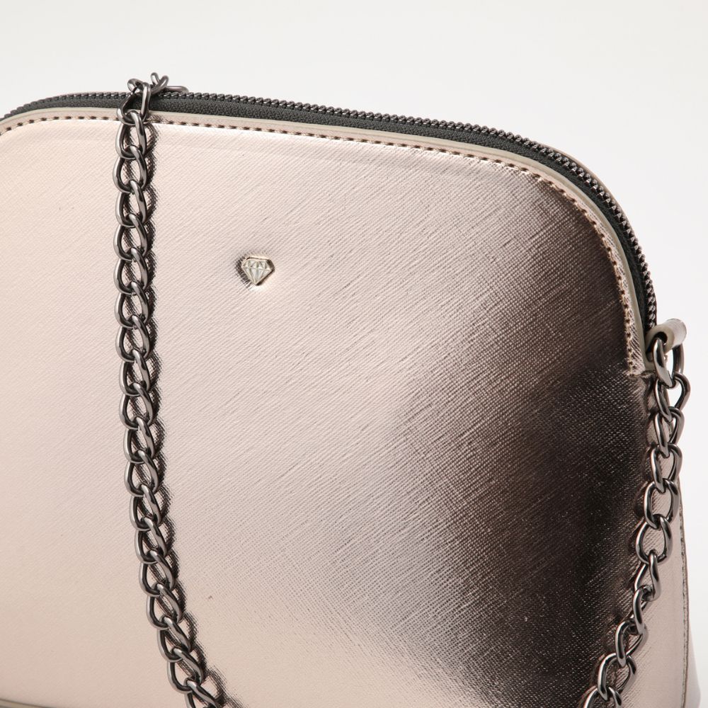 CARTERA BANDOLERA GENOVA PLATEADO I-D - 4
