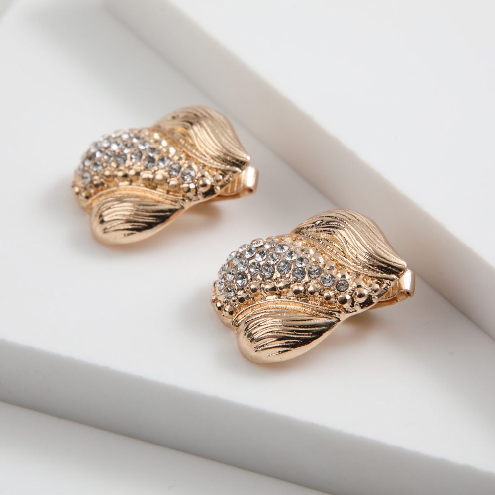 AROS CLIP LYANA DORADO ID - 1