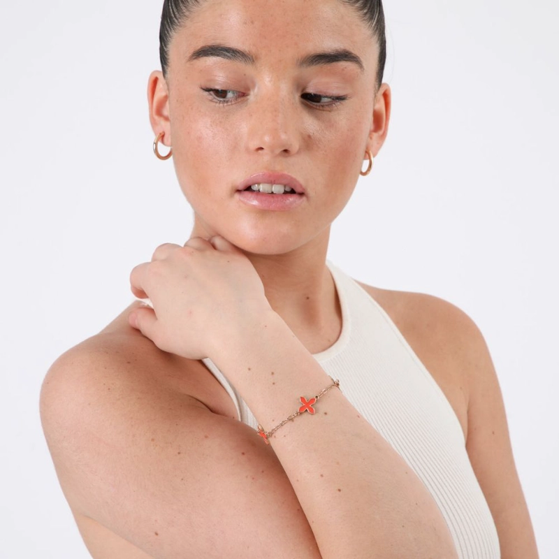 PULSERA LINA DORADO ID - 2