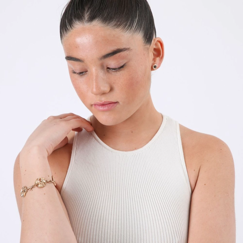 PULSERA DORA DORADO ID - 2
