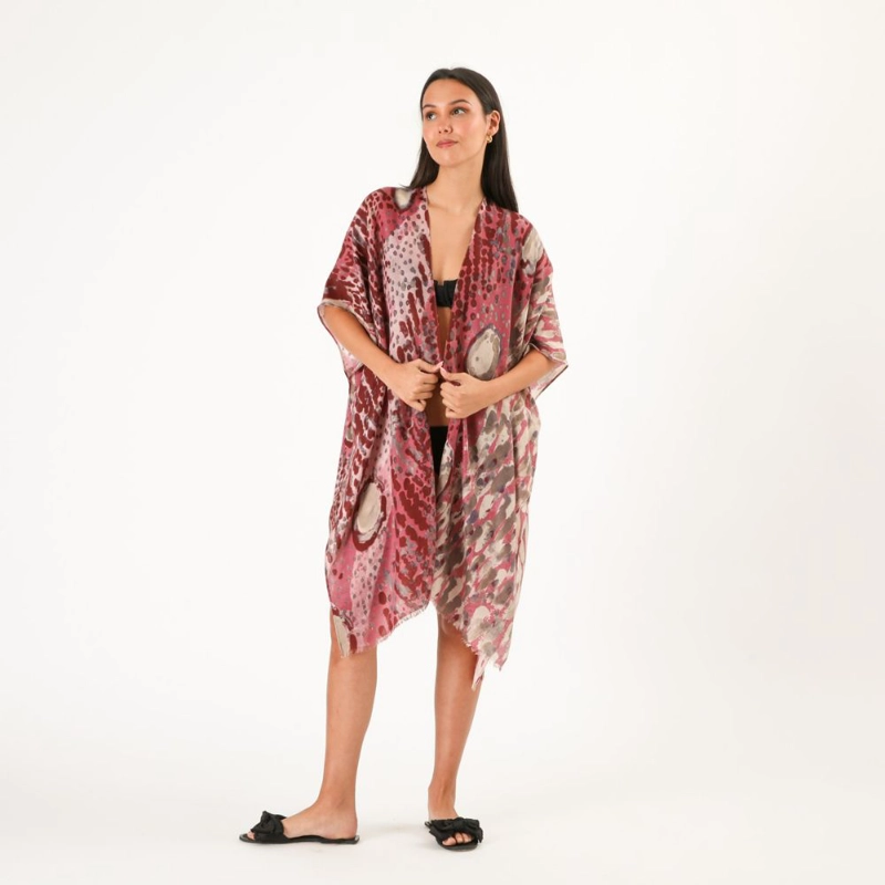 KIMONO ABIERTO FUCSIA ID - 1
