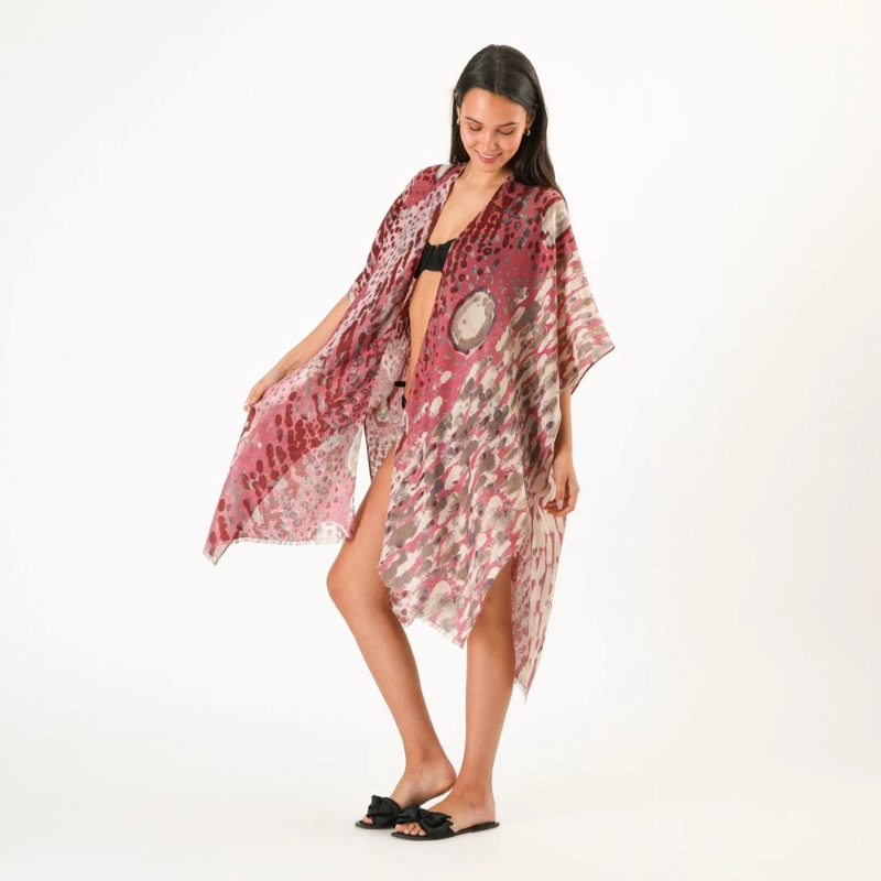 KIMONO ABIERTO FUCSIA ID - 2