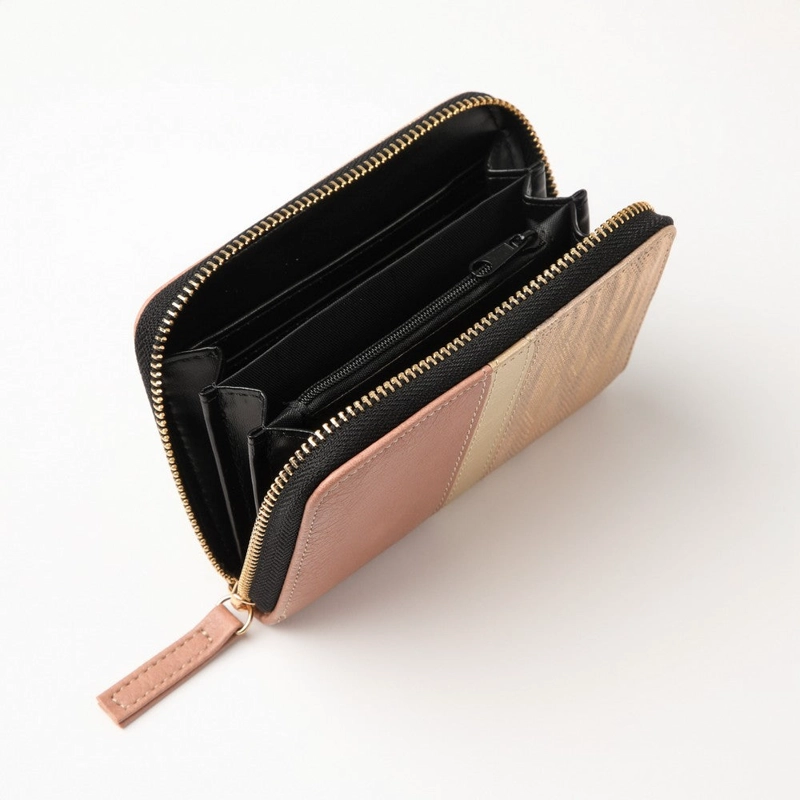 BILLETERA MEDIANA AMALFI ROSADO I-D - 1