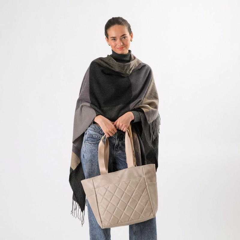 CARTERA TOTE PERUGIA BEIGE I-D - 2