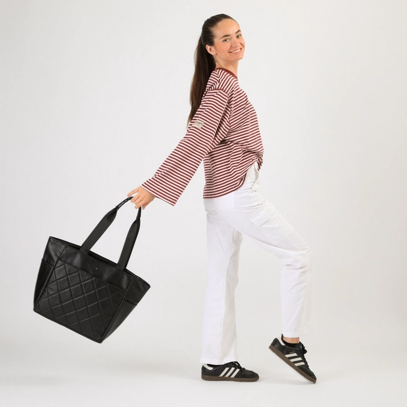 CARTERA TOTE PERUGIA NEGRO I-D - 2